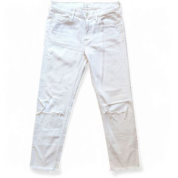 MOTHER Denim The Dropout Fray - Party Favor 26 - Picture 1 of 12